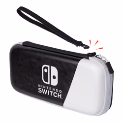 PDP Slim Deluxe: Black & White Boîtier robuste Nintendo Noir, Blanc - Vue supplémentaire 5