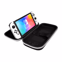 PDP Slim Deluxe: Black & White Boîtier robuste Nintendo Noir, Blanc - Vue supplémentaire 8