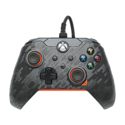 PDP Manette filaire: Carbone atomique, Pour Xbox et Windows 10/11