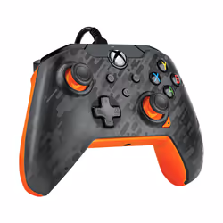 PDP Manette filaire: Carbone atomique, Pour Xbox et Windows 10/11
