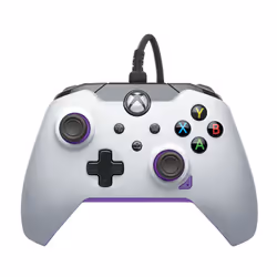 PDP 049-012-WPR, Manette de jeu, PC, Xbox, Xbox One X, Xbox Series S, Xbox Series X, Croix directionnelle, Bouton d'accueil,  ...