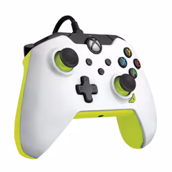 PDP Manette filaire: Blanc électriquePour Xbox Series X|S, Xbox One et Windows 10/11 - Vue supplémentaire 4