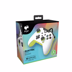 PDP Manette filaire: Blanc électriquePour Xbox Series X|S, Xbox One et Windows 10/11 - Vue supplémentaire 7
