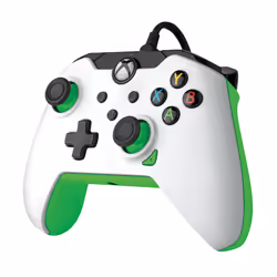 PDP Manette filaire: Blanc fluoPour Xbox Series X|S, Xbox One et Windows 10/11 - Vue supplémentaire 4