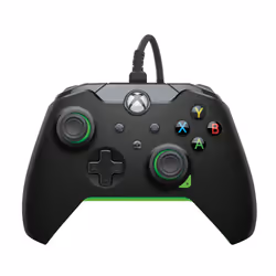 PDP Manette filaire: Noir fluoPour Xbox Series X|S, Xbox One et Windows 10/11, Manette de jeu, PC, Xbox One, Xbox Series S, X ...