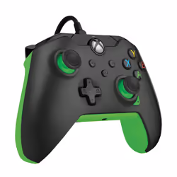 PDP Manette filaire: Noir fluoPour Xbox Series X|S, Xbox One et Windows 10/11