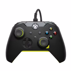 PDP Manette filaire: Noir électriquePour Xbox Series X|S, Xbox One et Windows 10/11, Manette de jeu, PC, Xbox One, Xbox Serie ...
