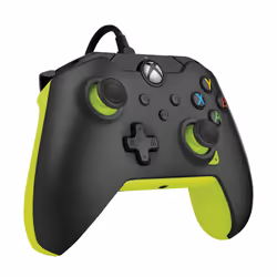 PDP Manette filaire: Noir électriquePour Xbox Series X|S, Xbox One et Windows 10/11