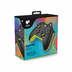 PDP Manette filaire: Noir électriquePour Xbox Series X|S, Xbox One et Windows 10/11 - Vue supplémentaire 7