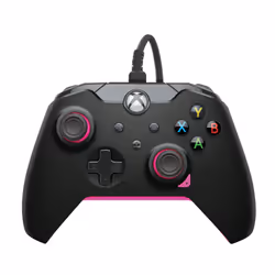 PDP Manette filaire: Mèche noirePour Xbox Series X|S, Xbox One et Windows 10/11, Manette de jeu, PC, Xbox One, Xbox Series S, ...