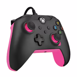 PDP Manette filaire: Mèche noirePour Xbox Series X|S, Xbox One et Windows 10/11