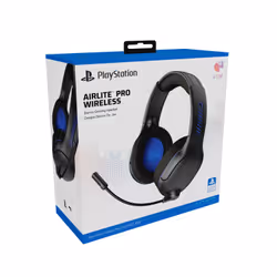 PDP Casque d'écoute sans-fil AIRLITE Pro: Void Black Pour PlayStation 5 et PlayStation 4 - Vue supplémentaire 7