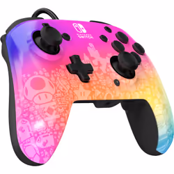 PDP Manette filaire REMATCH: Star Spectrum Pour Nintendo Switch, Nintendo Switch - Modèle OLED - Vue supplémentaire 6