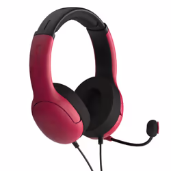 PDP Casque filaire AIRLITE: Scarlet Red Pour PlayStation 5 et PlayStation 4 - Vue supplémentaire 5