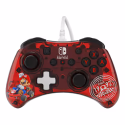 PDP Rock Candy: Mario Punch, Manette de jeu, Nintendo Switch, Nintendo Switch Lite, Nintendo Switch OLED, Croix directionnell ...