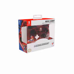 PDP Rock Candy: Mario Punch Rouge, Translucide USB Manette de jeu Analogique/Numérique Nintendo Switch, Nintendo Switch Lite, Nintendo Switch OLED - Vue supplémentaire 8