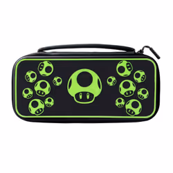 PDP 500-224-1UP, Boîtier robuste, Nintendo, Noir, Vert, Nintendo Switch, Nintendo Switch Lite, Nintendo Switch OLED, Résistan ...