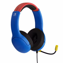 PDP Ensemble Casque filaire AIRLITE & Manette filaire REMATCH: Denim Dash, Pour Nintendo Switch, Nintendo Switch - Modèle OLED - Vue supplémentaire 15