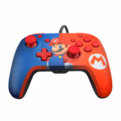 PDP Ensemble Casque filaire AIRLITE & Manette filaire REMATCH: Denim Dash, Pour Nintendo Switch, Nintendo Switch - Modèle OLED - Vue supplémentaire 4