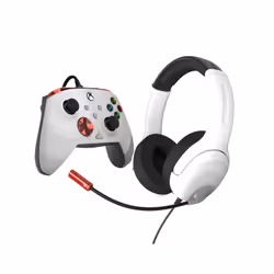 PDP 049-026-RWB, Manette de jeu, PC, Xbox One, Xbox Series S, Xbox Series X, Croix directionnelle, Touche Partage, Avec fil,  ...