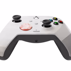 PDP 049-026-RWB accessoire de jeux vidéo Rouge, Blanc USB Manette de jeu PC, Xbox One, Xbox Series S, Xbox Series X