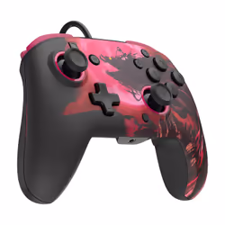 PDP Rematch: Hyrule Blue Noir, Magenta USB Manette de jeu Analogique/Numérique Nintendo Switch, Nintendo Switch Lite, Nintendo Switch OLED