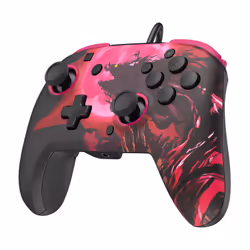 PDP Rematch: Hyrule Blue Noir, Magenta USB Manette de jeu Analogique/Numérique Nintendo Switch, Nintendo Switch Lite, Nintendo Switch OLED - Vue supplémentaire 4