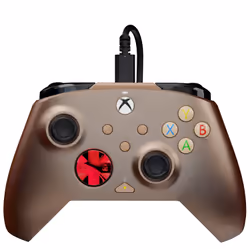 PDP REMATCH GLOW Advanced, Manette de jeu, PC, Xbox One, Xbox Series S, Xbox Series X, Croix directionnelle, Touche Menu, Tou ...