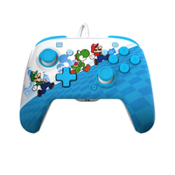PDP Rematch: Mario Escape Multicolore USB Manette de jeu Analogique/Numérique Nintendo Switch, Nintendo Switch Lite, Nintendo Switch OLED