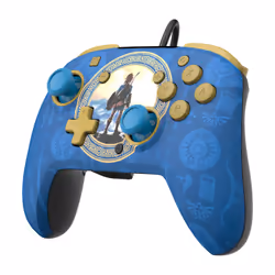 PDP Rematch: Hyrule Blue Bleu USB Manette de jeu Analogique/Numérique Nintendo Switch, Nintendo Switch Lite, Nintendo Switch OLED - Vue supplémentaire 4