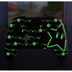 PDP REMATCH GLOW Noir, Jaune Manette de jeu Analogique/Numérique Nintendo Switch, Nintendo Switch OLED - Vue supplémentaire 7