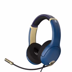 PDP Casques avec Microphone Airlite Bleu