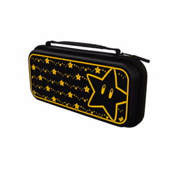 PDP Étui de voyage Plus GLOW : Super Star, Pour Nintendo Switch, Nintendo Switch Lite et Nintendo Switch - Modèle OLED