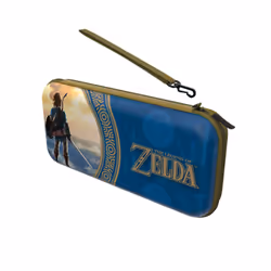 PDP Étui de voyage : Hyrule Blue, Pour Nintendo Switch, Nintendo Switch Lite et Nintendo Switch - Modèle OLED - Vue supplémentaire 4