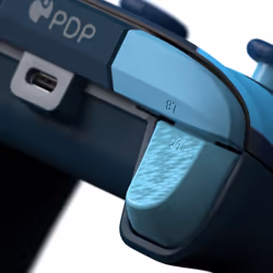 PDP Manette filaire REMATCH GLOW Advanced : Marée bleue, Pour Xbox Series X|S, Xbox One et Windows 10/11 PC - Vue supplémentaire 22