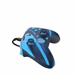 PDP Manette filaire REMATCH GLOW Advanced : Marée bleue, Pour Xbox Series X|S, Xbox One et Windows 10/11 PC - Vue supplémentaire 6