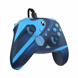 PDP Manette filaire REMATCH GLOW Advanced : Marée bleue, Pour Xbox Series X|S, Xbox One et Windows 10/11 PC - Vue supplémentaire 8