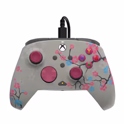PDP Manette filaire REMATCH GLOW Advanced : Cerisier en fleur, Pour Xbox Series X|S, Xbox One et Windows 10/11 PC, Manette de ...