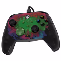 PDP Manette filaire REMATCH GLOW Advanced : Poussière spatiale, Pour Xbox Series X|S, Xbox One et Windows 10/11 PC, Manette d ...