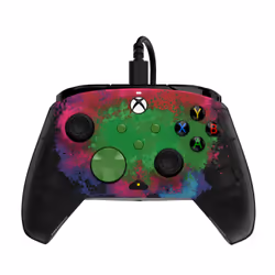PDP Manette filaire REMATCH GLOW Advanced : Poussière spatiale, Pour Xbox Series X|S, Xbox One et Windows 10/11 PC