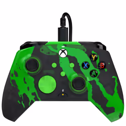 PDP Manette filaire REMATCH GLOW Advanced : Vert éclatant, Pour Xbox Series X|S, Xbox One et Windows 10/11 PC - Vue supplémentaire 16