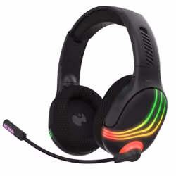 PDP 049-032-BK, Sans fil, Jouer, Casque, Noir