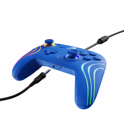 PDP Afterglow Wave Bleu USB Manette de jeu Analogique/Numérique Nintendo Switch, Nintendo Switch OLED
