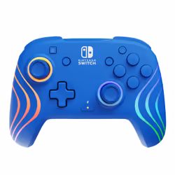 PDP Afterglow Wave Bleu USB Manette de jeu Analogique/Numérique Nintendo Switch, Nintendo Switch OLED - Vue supplémentaire 8