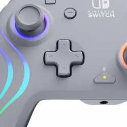 PDP Afterglow Wave Gris USB Manette de jeu Analogique/Numérique Nintendo Switch, Nintendo Switch OLED - Vue supplémentaire 7