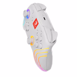 PDP Afterglow Wave Blanc Manette de jeu Analogique/Numérique Nintendo Switch, Nintendo Switch OLED - Vue supplémentaire 8