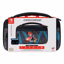 PDP Commuter: GLOW Mario Kart Drift Boîtier robuste Nintendo Noir, Bleu, Gris