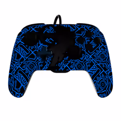 PDP Ensemble avec manette REMATCH GLOW et étui de voyage GLOW : Sheikah Shoot, Pour Nintendo Switch, Nintendo Switch Lite et Nintendo Switch - Modèle OLED - Vue supplémentaire 4