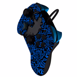 PDP Ensemble avec manette REMATCH GLOW et étui de voyage GLOW : Sheikah Shoot, Pour Nintendo Switch, Nintendo Switch Lite et Nintendo Switch - Modèle OLED - Vue supplémentaire 7
