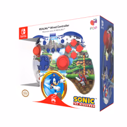 PDP Manette filaire REALMz: Sonic Green Hill Zone, Pour Nintendo Switch et Nintendo Switch - Modèle OLED - Vue supplémentaire 10